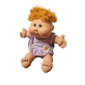 Cabbage Patch Doll purple outfit with daisies